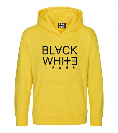 Comfy Yellow Pullover Hoodie KHY9E
