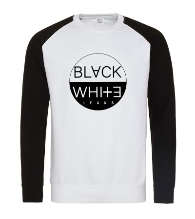 Classic Round Logo Regular Fit White Sweatshirt MRBS1A